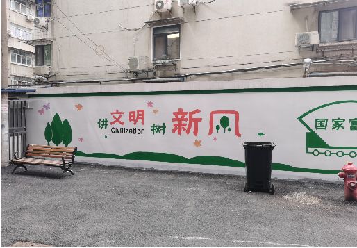 鹤壁社区墙绘